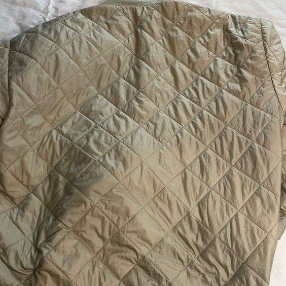 Calvin Klein Men's Quilted Bomber Liner Jacket Cream Size XXL - Picture 7 of 7